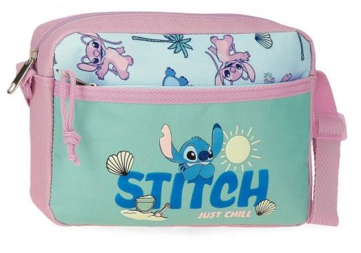 Детска чанта за през рамо Stitch Just Chill