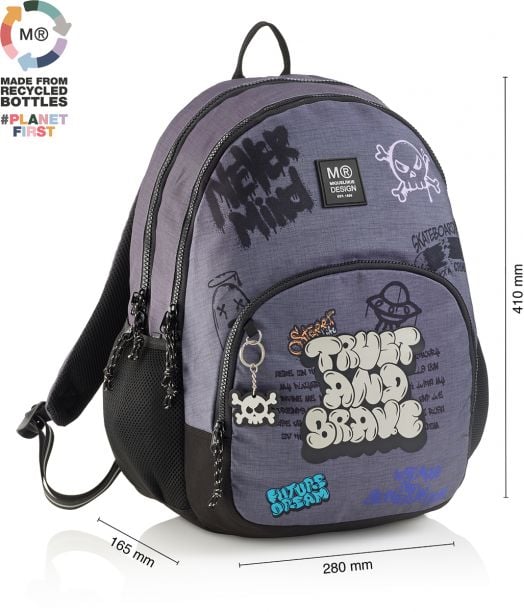 Раница Miquelrius Graffiti с две отделения, 27 л.