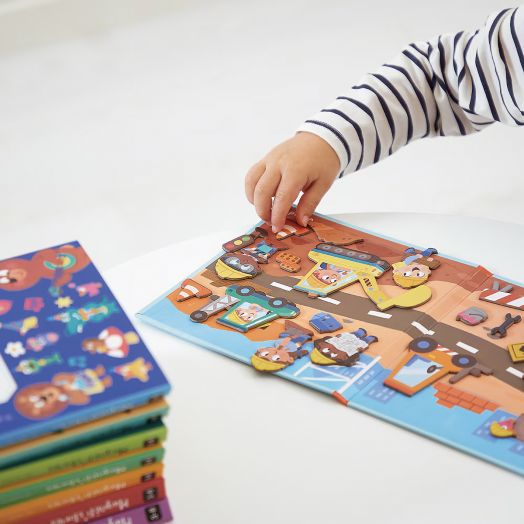 Магнитни истории Janod - Строителна площадка