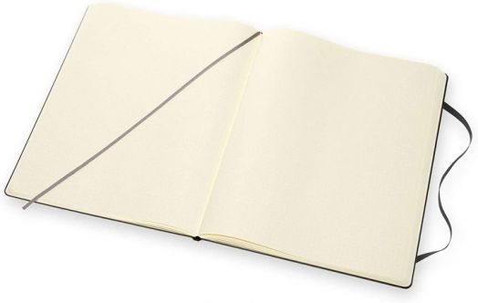 Черен тефтер Moleskine Classic Black A4 с твърди корици и листа на точки