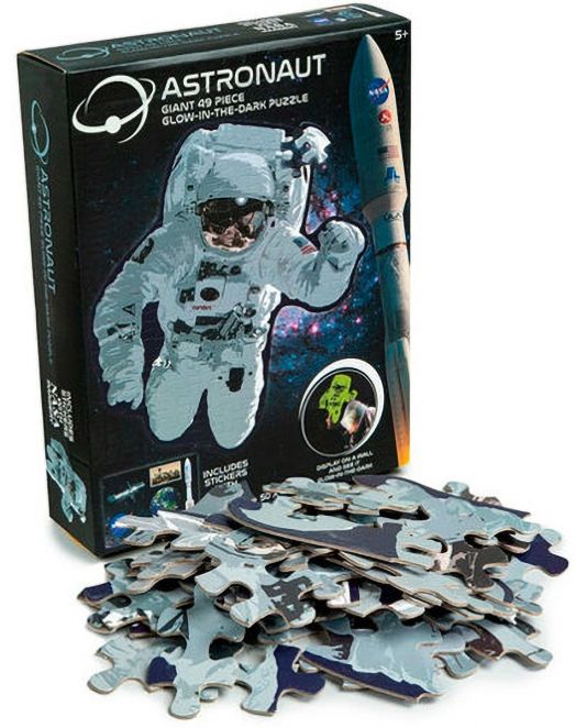 Светещ пъзел NASA - Астронавт, 50 части