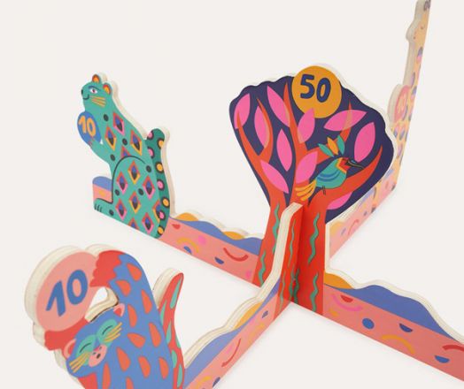 Детска игра Djeco: Хвърли ласото Saganillo