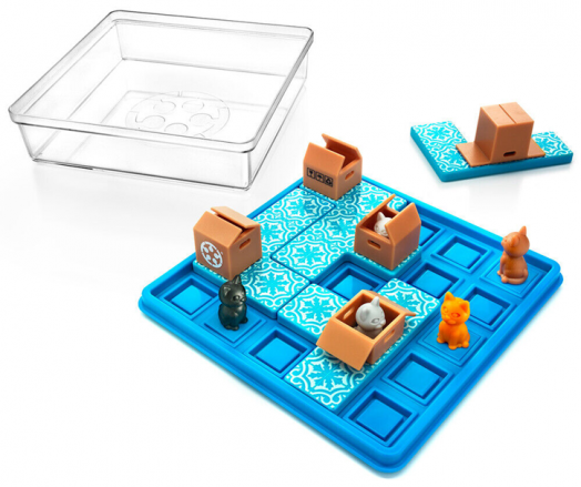 Логическа игра: Cats and boxes