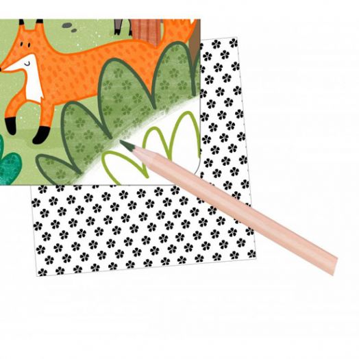 Игра за оцветяване с различни шарки Apli Kids