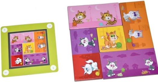 Детска логическа игра: Mindo Kitty