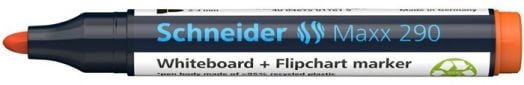 Маркер за бяла дъска Schneider Max 290, оранжев