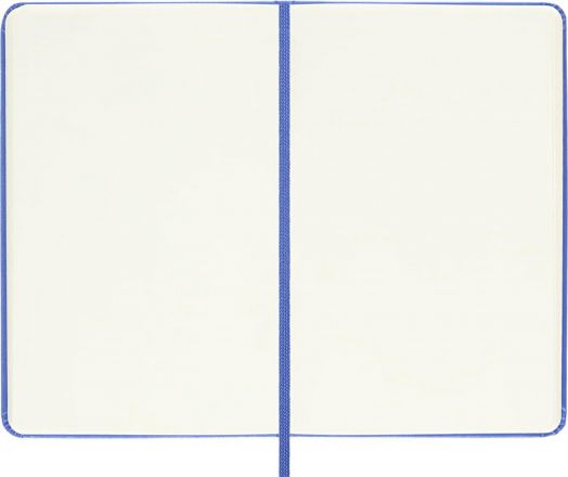 Джобен светлосин тефтер Moleskine Classic Hydrangea Blue с твърди корици и нелинирани страници