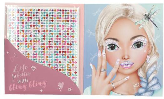 Диамантена книжка за апликации Top Model