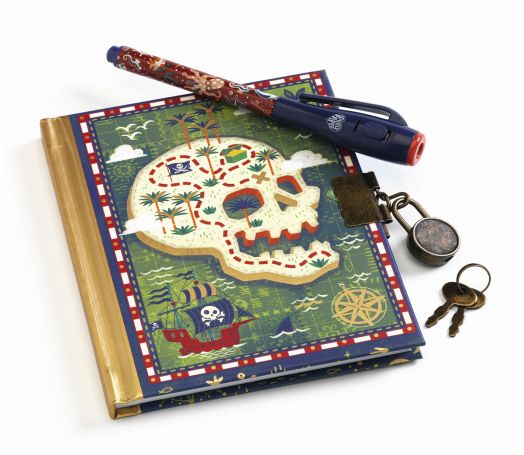 Таен дневник с магическа химикалка Djeco - Steve