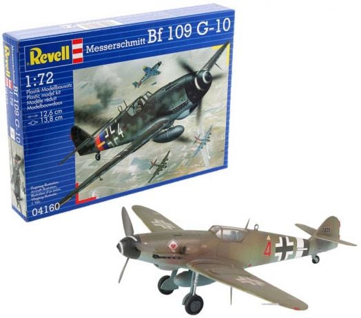 Сглобяем модел Revell - Военен самолет Messerschmitt Bf 109 G-10