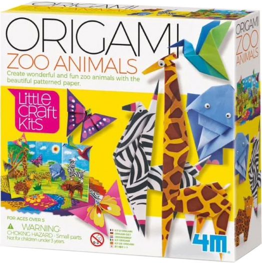 Творчески комплект 4M - Оригами зоологическа градина
