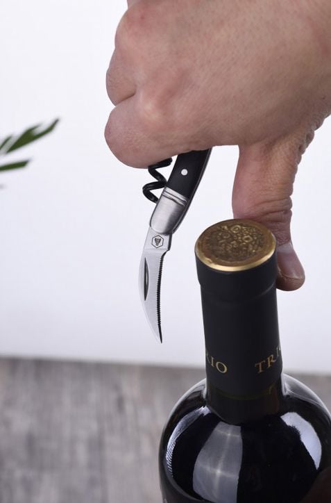 Тирбушон Laguiole Corkscrew Black Wood