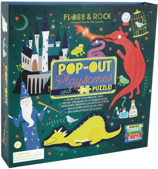 Сцени с фигурки Floss & Rock, Pop-out Play scenes, Spellbound - Магьосник