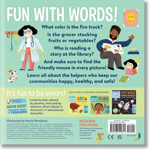 My First Brain Quest First Words Community Helpers