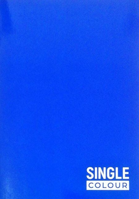 Тетрадка Single Colour Spree A5, 60 листа - широки редове