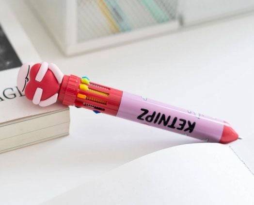 Многоцветна химикалка Grupo Erik - 3D Ketnipz, 10 цвята