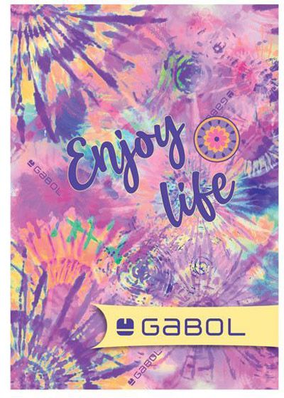 Тетрадка Gabol А4, 80 карирани листа, за момичета