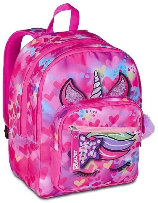 Ученическа раница Seven SJ Ever Unicorn с две отделения