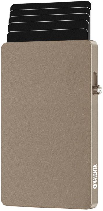 Алуминиев картодържател Valenta MagSafe Titanium Natural