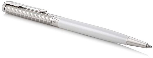 Химикалка Parker Royal Sonnet Slim Premium Metal & Pearl CT