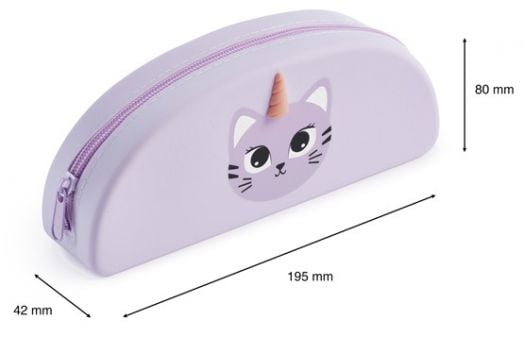 Силиконов несесер Miquelrius Back2Fun Cat