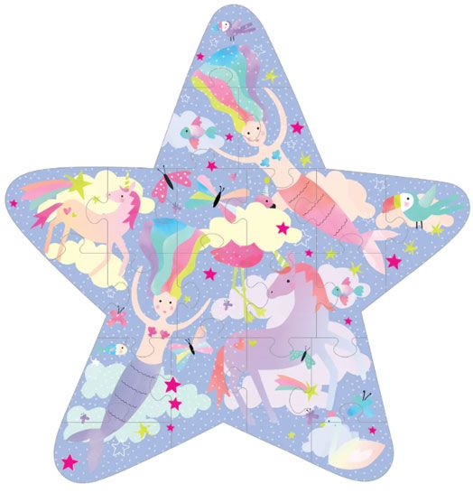 Пъзел Floss & Rock, Fantasy - Звезда, 20 части