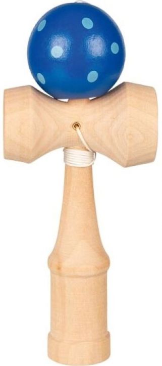 Дървена игра Goki - Кендама, синя