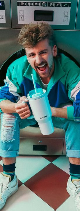 Стоманена термочаша Kambukka Rio Coconut, 0.950 л.