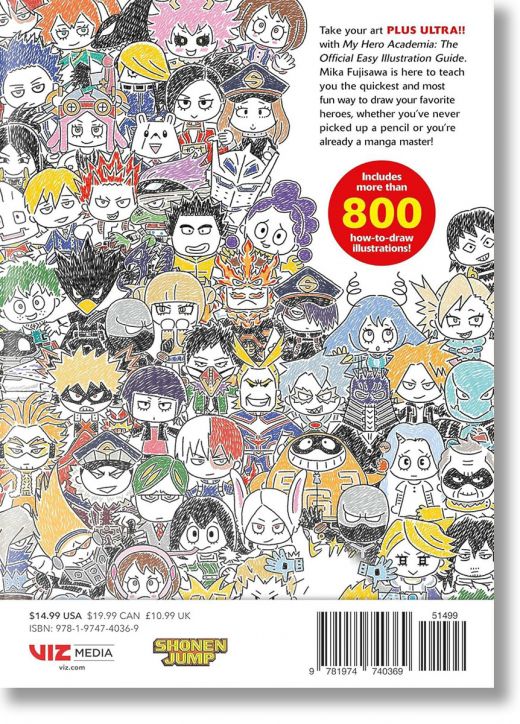 My Hero Academia: The Official Easy Illustration