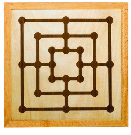 Дървен шах, дама и морски шах Goki