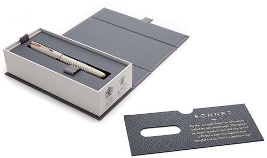 Писалка Parker Royal Sonnet Chiselled Silver PGT