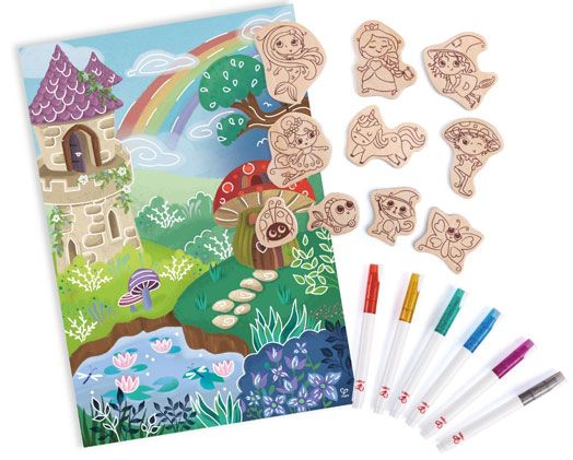 Комплект Hape - Направи си сам, Вълшебни приятели