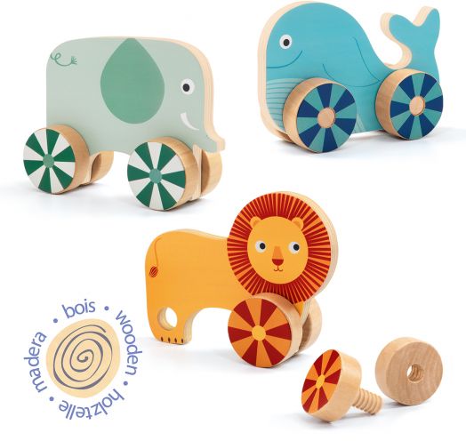 Играчки за сглобяване Djeco - Vis'n'Roll