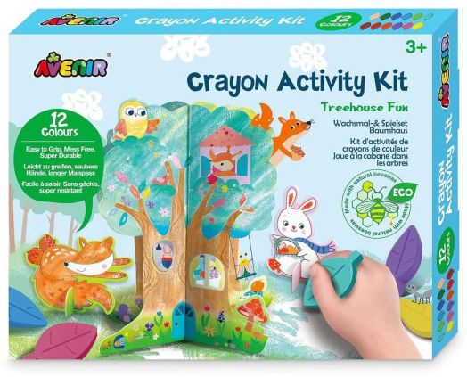 Творчески комплект Avenir - Рисувай с пастели, Дърво