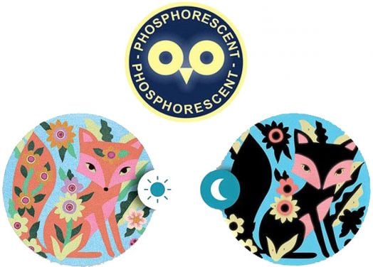 Комплект за рисуване с пясък Djeco - Горски светлини