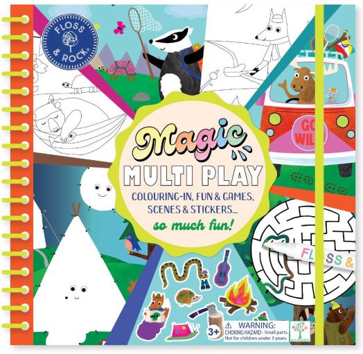 Магическа книжка за рисуване Floss & Rock - Adventure