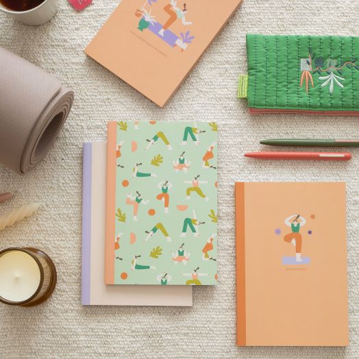 Комплект тефтери Miquelrius Inhale Exhale, 3 бр.