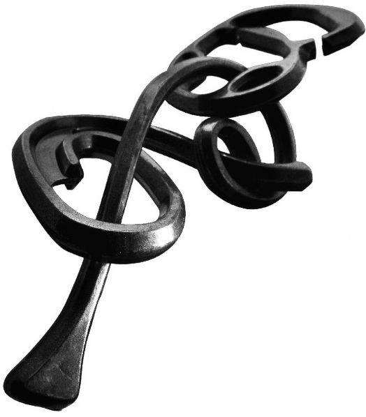 3D пъзел Eureka Hanayama Cast Mini Huzzle Enigma Black