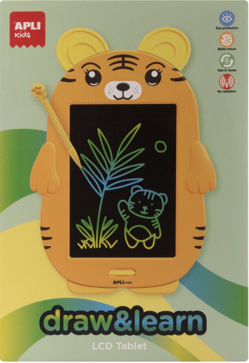 Магически LCD таблет Apli Kids - Тигър
