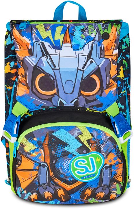 Ученическа раница Seven SJ Gang Led Look с две отделения