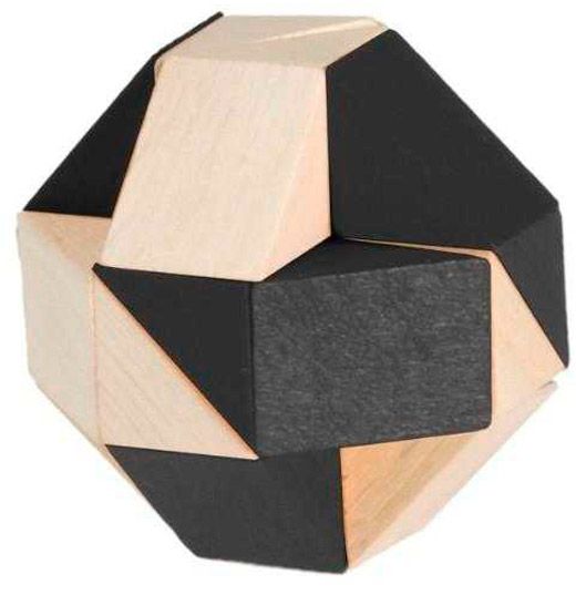 3D пъзел от бамбук - Змия