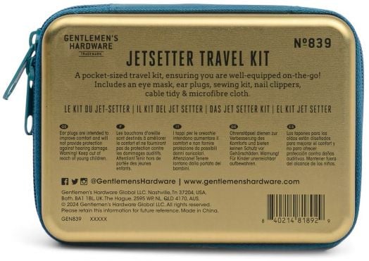 Джобен комплект за пътуване Gentlemen's Hardware Jetsetter
