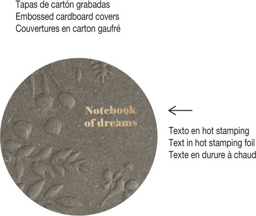 Тефтер Miquelrius British Bloom A5 със спирала, 80 листа с широки редове