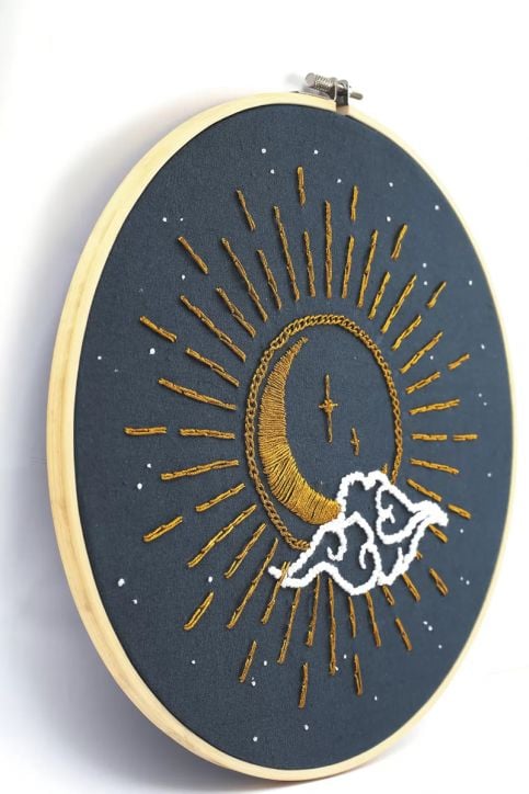 Комплект за бродиране Graine Creative - Небесни мъниста