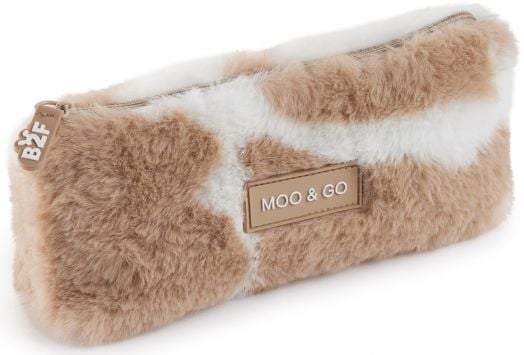 Плюшен несесер Miquelrius Back2Fun Moo & Go, кафяв