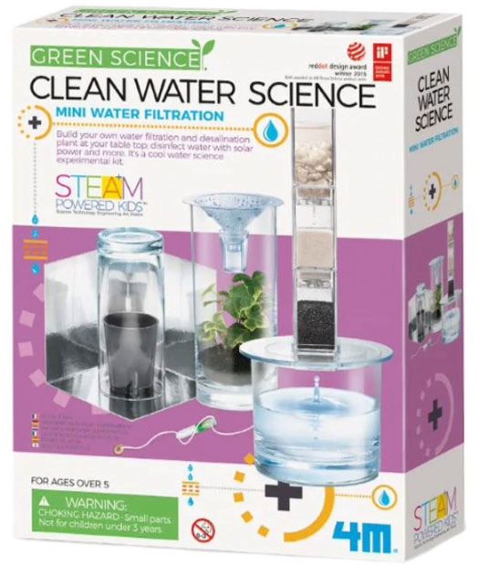 Детска лаборатория 4M - Пречиствателна станция за вода