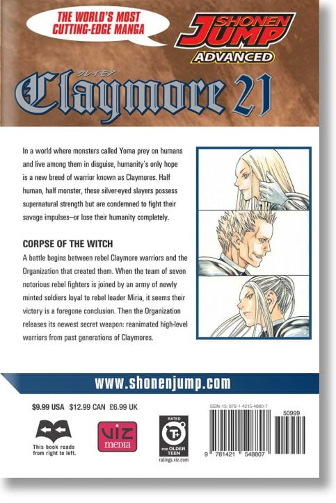 Claymore, Vol. 21
