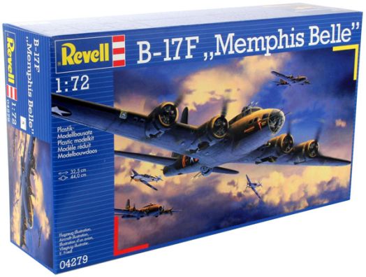 Сглобяем модел - Военен самолет B-17F Memphis Belle