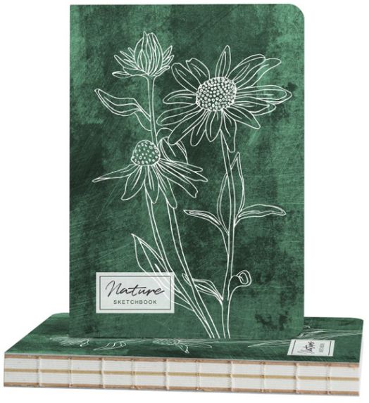 Скицник Drasca Nature - Лайка, A5 128 листа