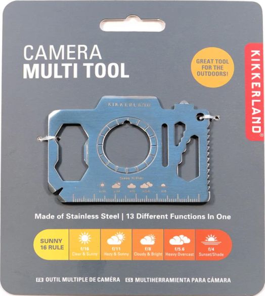 Мултифункционален инструмент Kikkerland - Фотоапарат